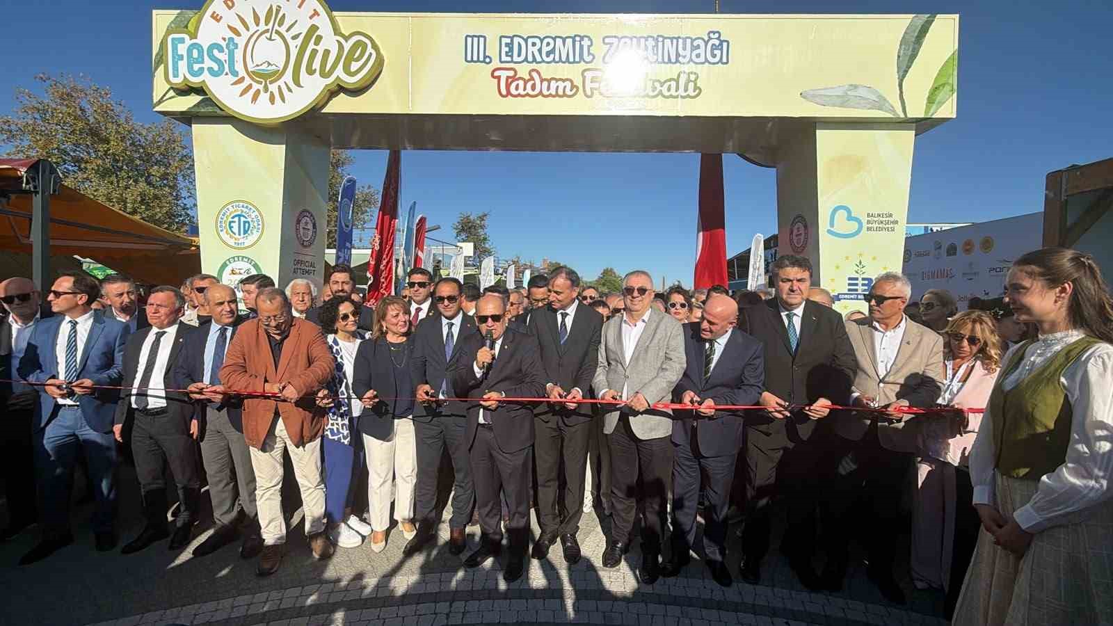 3. Edremit Festolive Zeytinyağı Tadım Festivali başladı