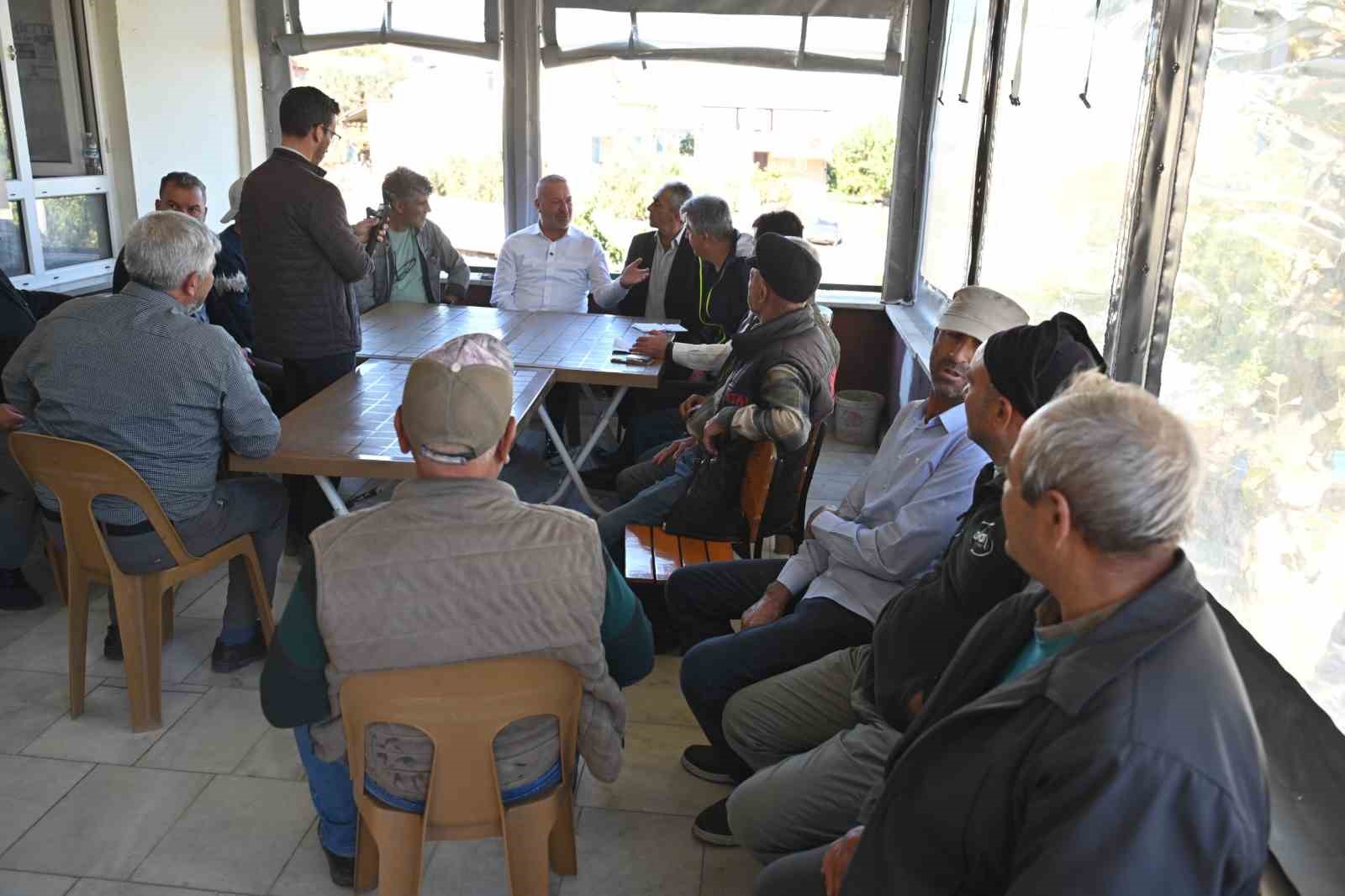 Başkan Karabatı’dan kırsal mahallelere ziyaret