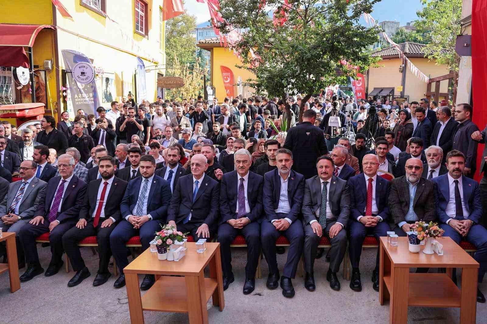 Başkan Vekili Biba: "Gayemiz, Bursa’nın güçlü mirasını gençlerimizin enerjisiyle buluşturmak"