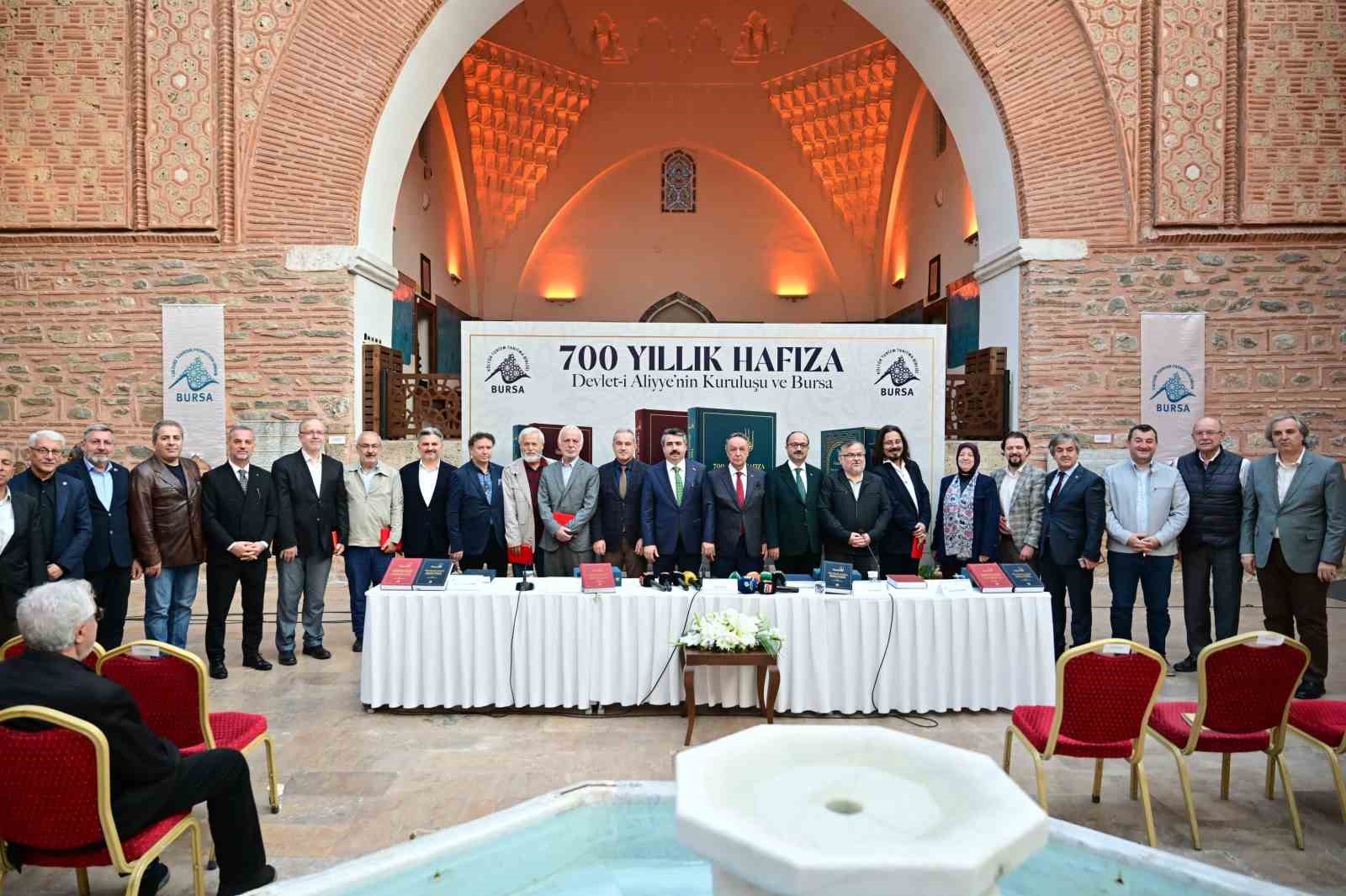 Bursa’nın 700 yıllık hafızası kitaplaştırıldı