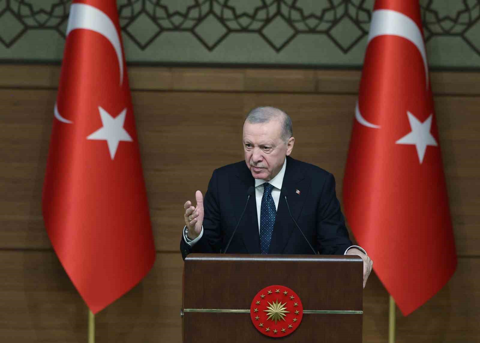 Cumhurbaşkanı Erdoğan: 