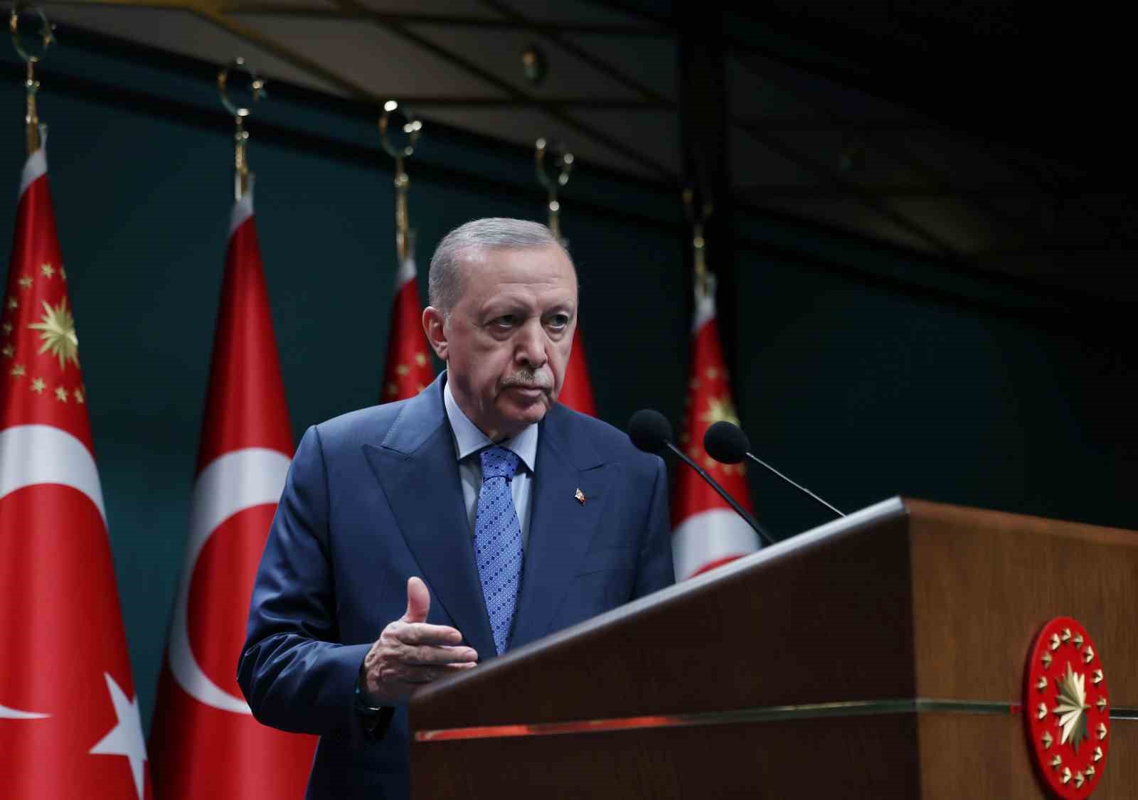 Cumhurbaşkanı Erdoğan: 