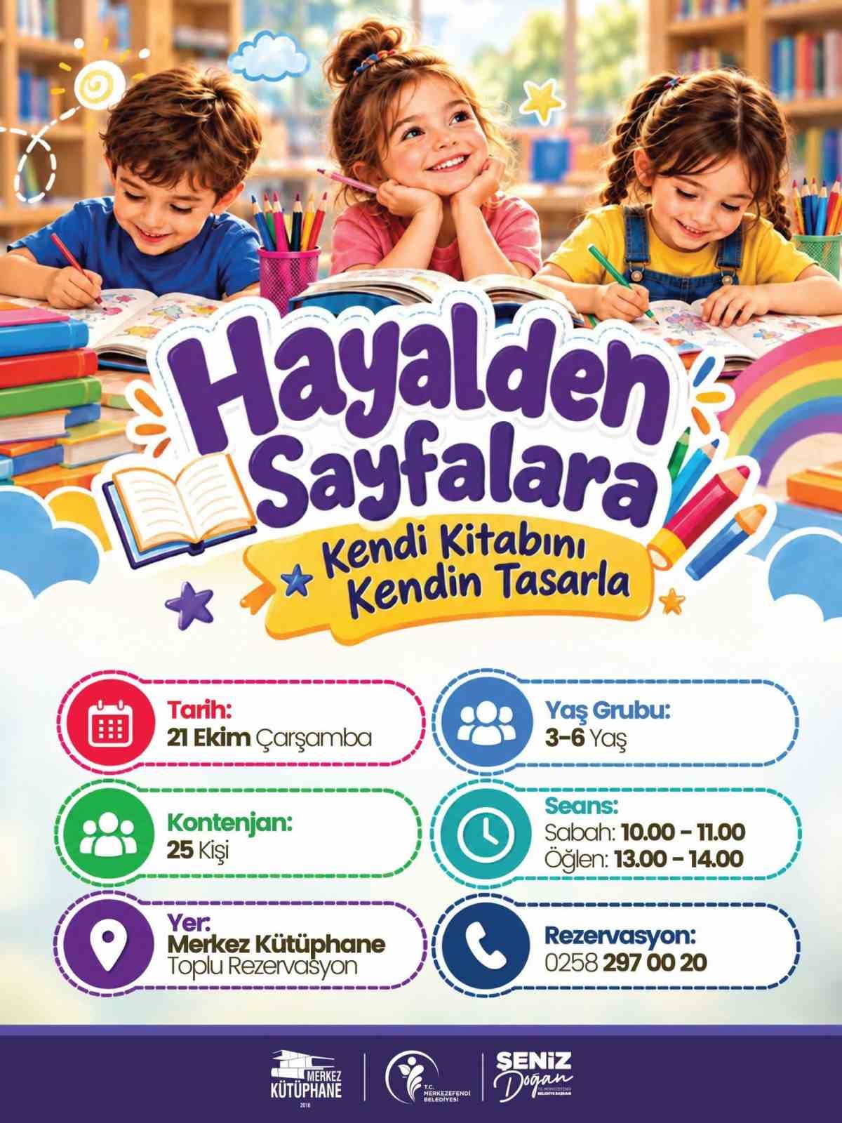 Minik Yazarlar İş Başına: Merkezefendi'de Çocuklar Kendi Kitaplarını Tasarlayacak