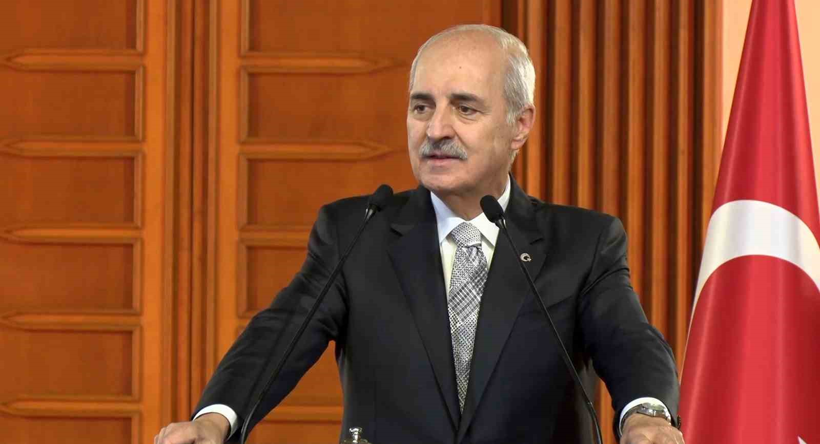 TBMM Başkanı Kurtulmuş: 