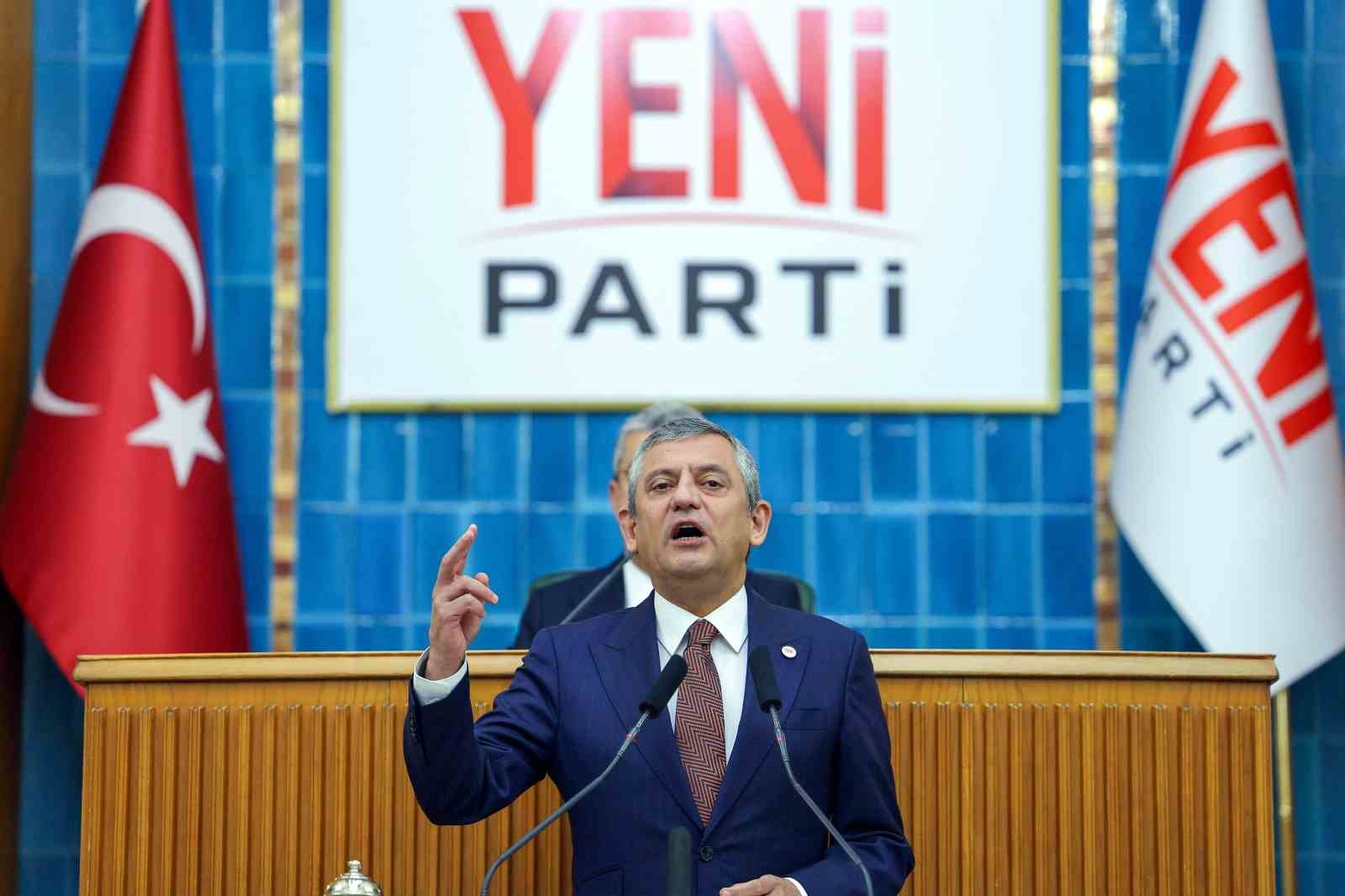 YENİ Parti Lideri Özel: 