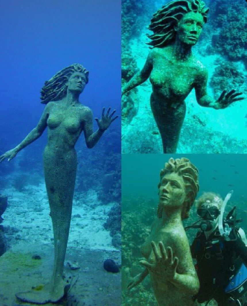 DALGALARIN ALTINDA GİZLİ BİR SANAT HAZİNESİ… Dünyanın dört bir yanında,