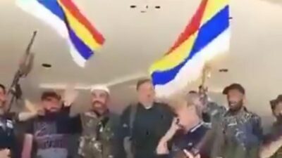 Suriye’nin güneyindeki Süveyda kentinde, Suriye ordusunun çekilmesinin ardından bölgeyi kontrol