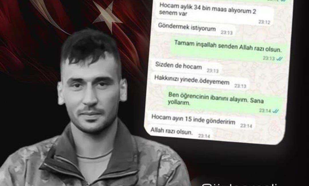 Pençe-Kilit Harekâtı bölgesinde şehit düşen Piyade Sözleşmeli Er Özkan Özkanlı’nın,