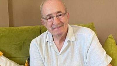 Begen Medyadan Seher Ulutaş, usta oyuncu Emin Olcay ile evinde