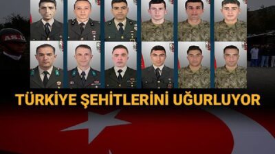 Pençe-Kilit Harekat Bölgesinden Acı Haber: 12 Asker Şehit Pençe-Kilit Harekat