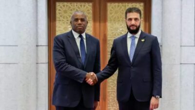Kaynak:DHA İngiltere Dışişleri Bakanı David Lammy, Suriye’nin başkenti Şam’a resmi