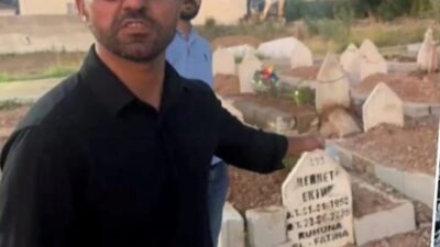 Batman – Batman’da 75 yaşındaki Mehmet Ekin’in defnedildiği mezar yerinin