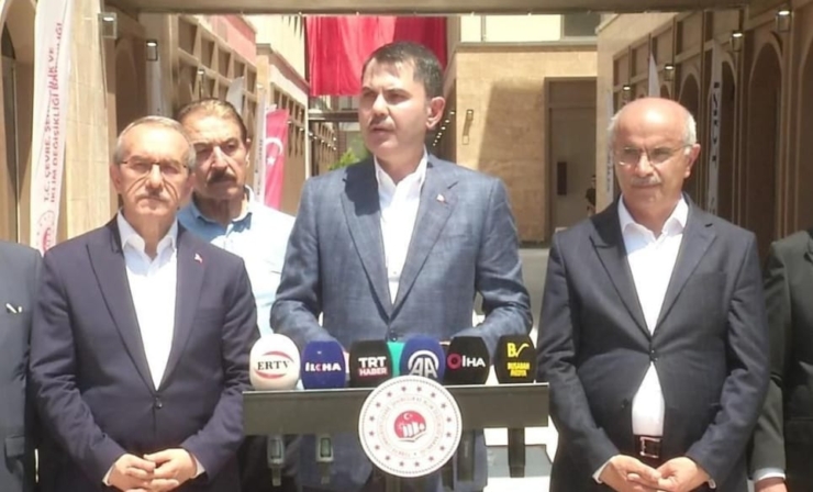 Çevre, Şehircilik ve İklim Değişikliği Bakanı Murat Kurum, Malatya Bakırcılar