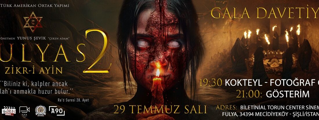 Türk-Amerikan ortak yapımı, korku/gerilim türündeki “Kulyas 2: Zikr-i Ayin” filmi,