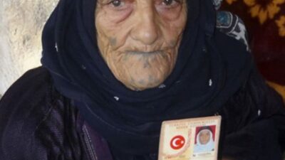 Şanlıurfa’nın Viranşehir ilçesinde yaşayan ve Türkiye’nin en yaşlı kadını olarak