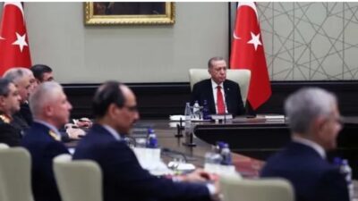 Milli Güvenlik Kurulu (MGK), Cumhurbaşkanı Recep Tayyip Erdoğan başkanlığında bu