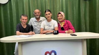 Oyuncu Ramin Nezir, oyuncu Nur İlman ve senarist Arife Güven,