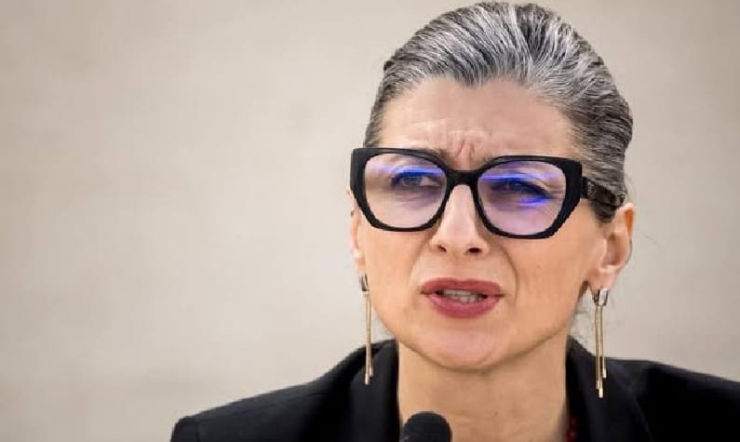 BM’nin Filistin Özel Raportörü Francesca Albanese, uluslararası topluma İsrail’e karşı