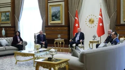 Halkların Eşitlik ve Demokrasi Partisi (DEM Parti) İmralı Heyeti, bugün 7