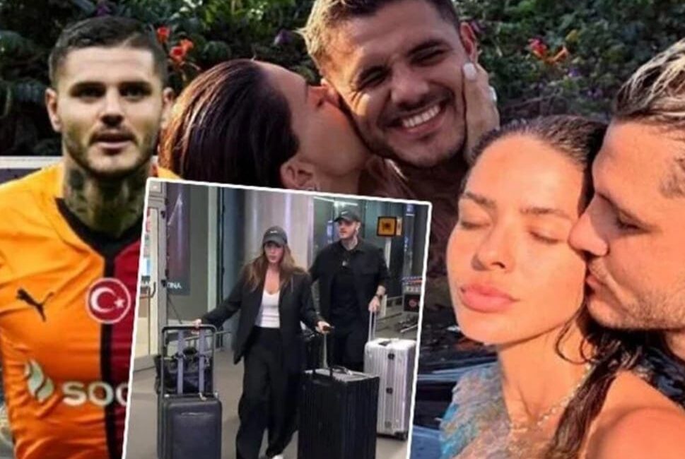 Galatasaray’ın yıldız golcüsü Mauro Icardi, sevgilisi China Suarez ile birlikte