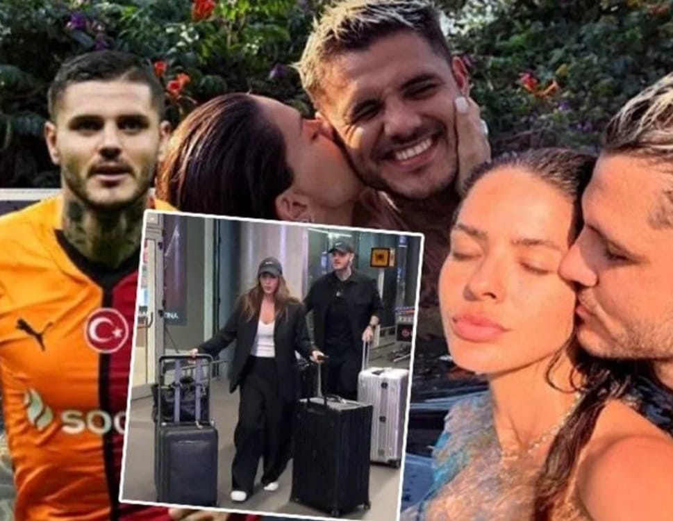 Galatasaray’ın yıldız golcüsü Mauro Icardi, sevgilisi China Suarez ile birlikte