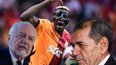 Napoli’nin golcüsü Victor Osimhen’in Galatasaray’a transferi artık an meselesi. Taraflar