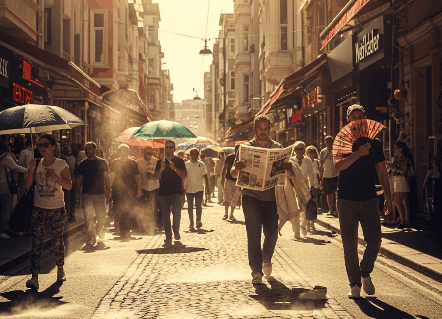 Türkiye genelinde etkili olan aşırı sıcaklar, Meteoroloji Genel Müdürlüğü’nün peş