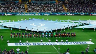 Paris Saint Germain - Tottenham Süper Kupa finali öncesinde açılan