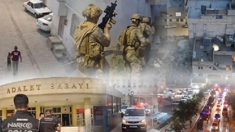 İstanbul’un Zeytinburnu ve Sarıyer ilçelerinde uyuşturucu imalatçılarına yönelik düzenlenen operasyonda