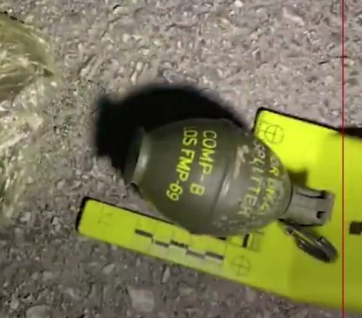 Bursa’da durdurulan bir araçta 2 el bombasının ele geçirilmesinin ardından
