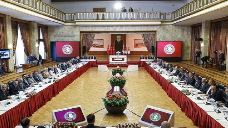 TBMM Başkanı Numan Kurtulmuş başkanlığında toplanan Milli Dayanışma, Kardeşlik ve