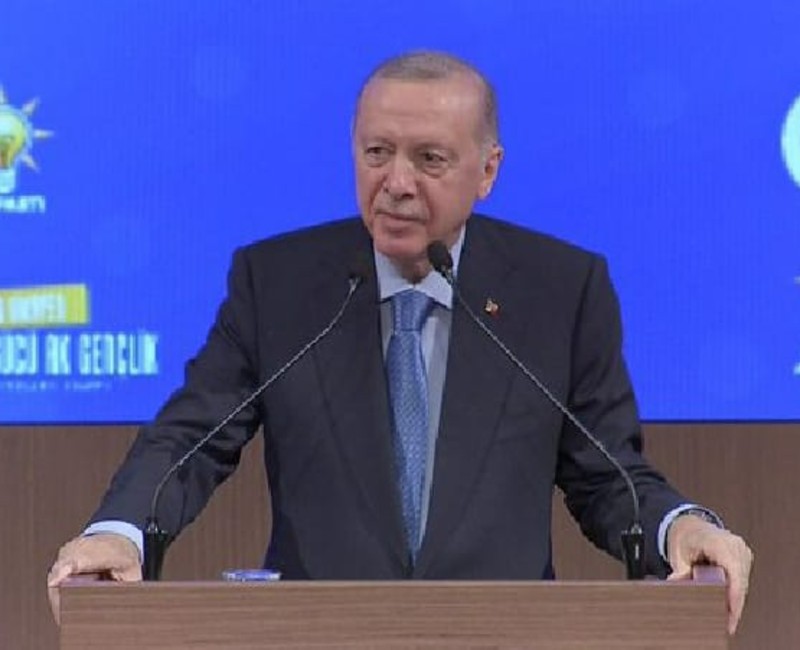 Cumhurbaşkanı Recep Tayyip Erdoğan, AK Parti Gençlik Kolları tarafından düzenlenen