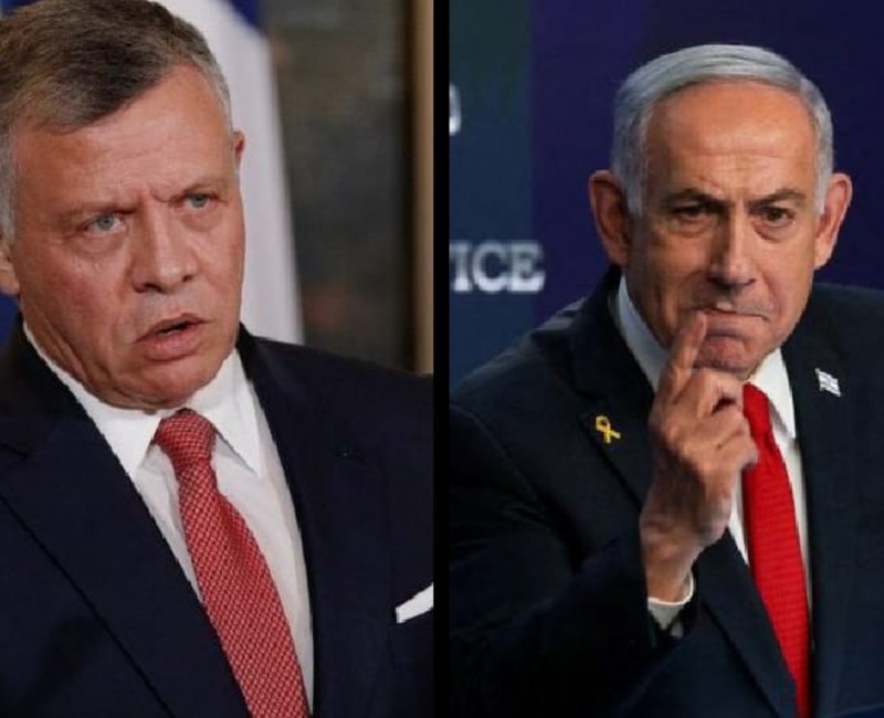 Ürdün Dışişleri Bakanlığı, İsrail Başbakanı Binyamin Netanyahu'nun sözde "Büyük İsrail"
