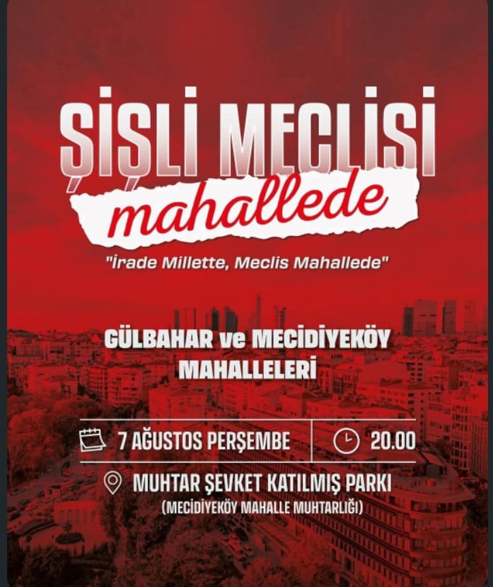 Şişli’de yaşanan son gelişmeler, demokrasi ve halk iradesi adına endişe