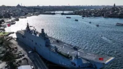 TEKNOFEST Mavi Vatan etkinlikleri kapsamında Türk Donanması, bugün İstanbul Boğazı’nda