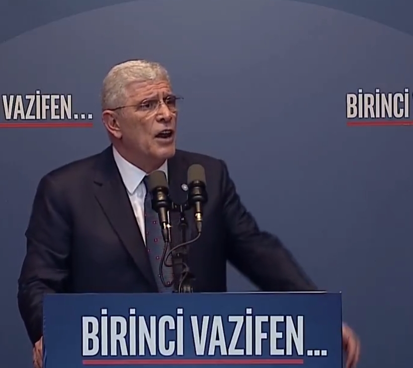 İYİ Parti Genel Başkanı Müsavat Dervişoğlu, partisinin grup toplantısında yaptığı