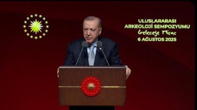 Cumhurbaşkanı Recep Tayyip Erdoğan, “Uluslararası Arkeoloji Sempozyumu ve Arkeolojinin Altın