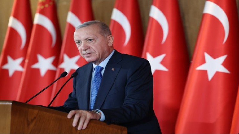Cumhurbaşkanı Recep Tayyip Erdoğan, Cumhurbaşkanlığı Külliyesi’nde gerçekleştirilen Kabine Toplantısı’nın ardından