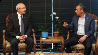CHP Genel Başkanı Özgür Özel ile eski Genel Başkan Kemal