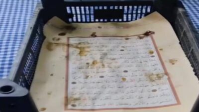 Bitlis-Tatvan kara yolu kenarında bir vatandaşın satın aldığı incir kasasından