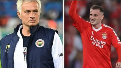 Fenerbahçe Teknik Direktörü Jose Mourinho, UEFA Şampiyonlar Ligi Play-Off turunda