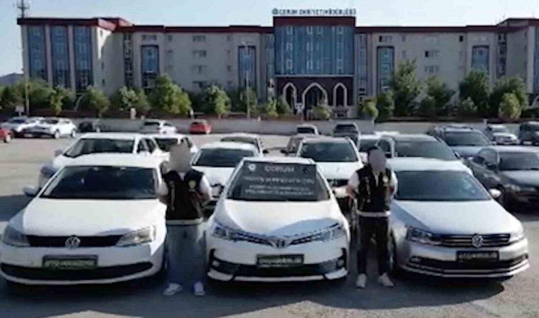 10 milyon liralık ’change’ vurgununda 7 tutuklama Çorum’da polis ekipleri tarafından, ağır hasarlı araçların kimlik bilgilerini çalıntı