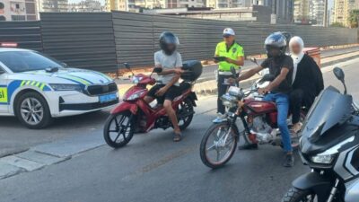 Mersin polisinin bu yılın 8 ayında yaptığı denetimlerde 1 milyon