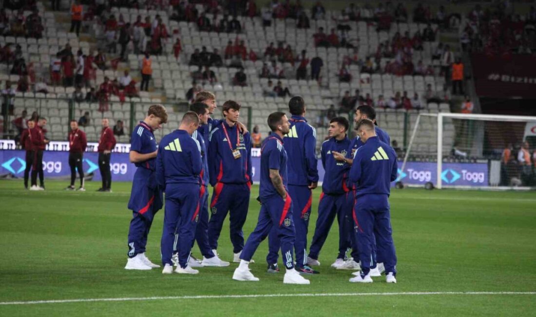 2026 FIFA Dünya Kupası Avrupa Elemeleri: Türkiye: 0 – İspanya: 1 (Maç devam ediyor) A Milli Futbol Takımı, 2026 FIFA Dünya Kupası Avrupa Elemeleri