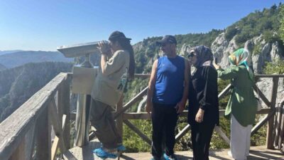 Kastamonu’nun Azdavay ilçesindeki Çatak Kanyonu’na inşa edilen 450 metre yüksekliğindeki