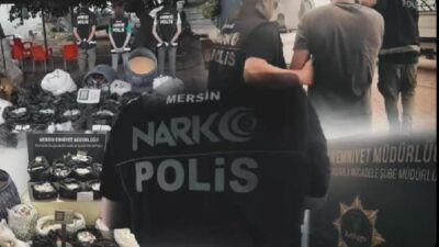 İçişleri Bakanı Ali Yerlikaya, Mersin’de düzenlenen geniş çaplı uyuşturucu operasyonlarında