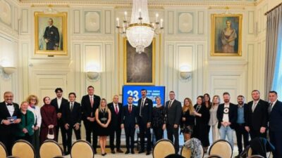 İŞ, SANAT VE SİYASETİN ÖNDE GELENLERİ BULUŞTU İsviçre merkezli Uluslararası