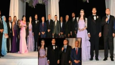 İş dünyasının tanınmış isimlerinden Halis-Selamet Kahriman çiftinin oğulları Mertcan Kahriman