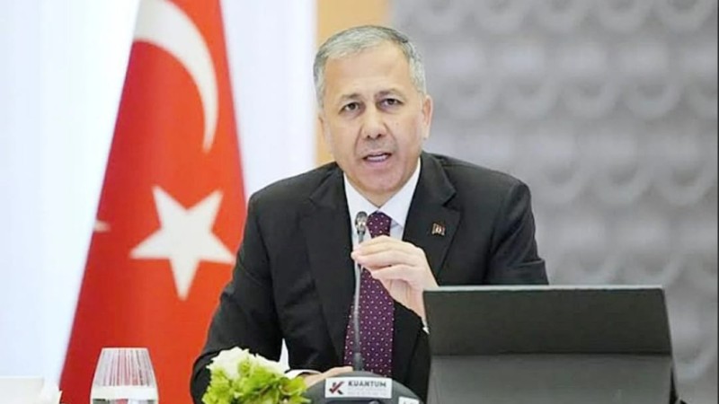 İçişleri Bakanı Ali Yerlikaya, sosyal medya hesabı üzerinden yaptığı açıklamayla,