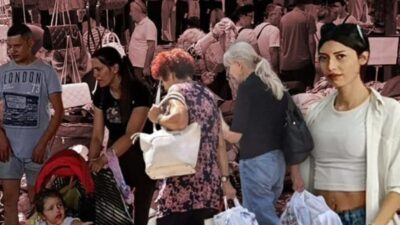 BULGARLAR HEM TOPTAN HEM PERAKENDE ALIYOR Edirne’de kurulan Ulus Pazarı,